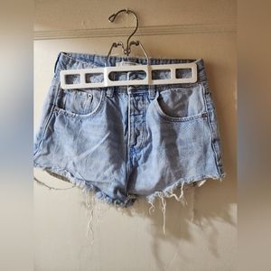 Zara festival shorts, light blue, size 00